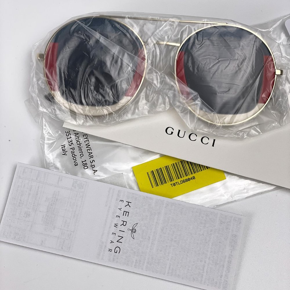 💯 NEW Gucci GG0105S 005 Women Sunglasses - Picture 10 of 12
